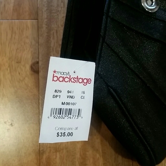 TEVOLIO BLACK CLUTCH bag - Picture 4 of 9